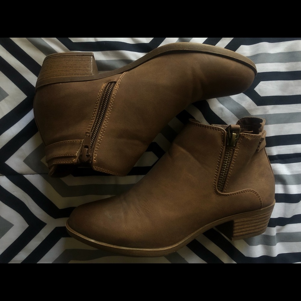 Madden Girl Low Heel Boots